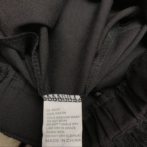 E-Lady | Black Lace Knee Length Skirt - Picture 4 of 6